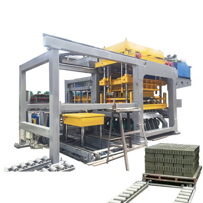 quality QT18-25 Hydraulic Block Machine Pallets Free Automatic Fly Ash Concrete factory