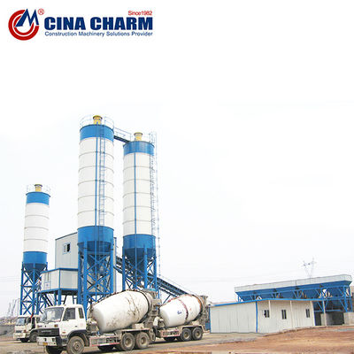 quality Building Material Shops Changli Good Quality 180M3/H Ready Mixed Concrete Plant HZS180 Belt Conveyor Concrete Batching Plant factory